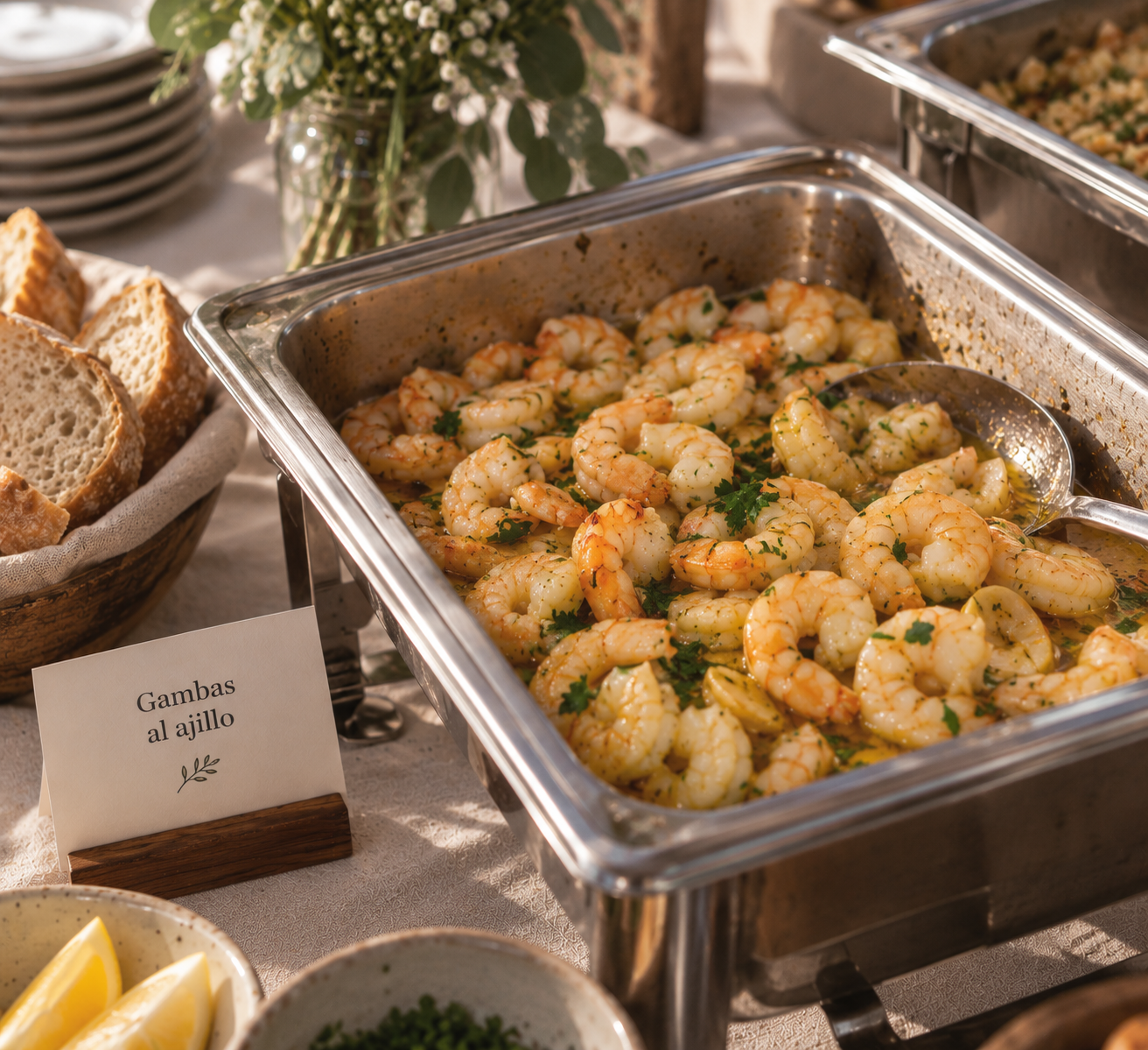 Gambas al ajillo
